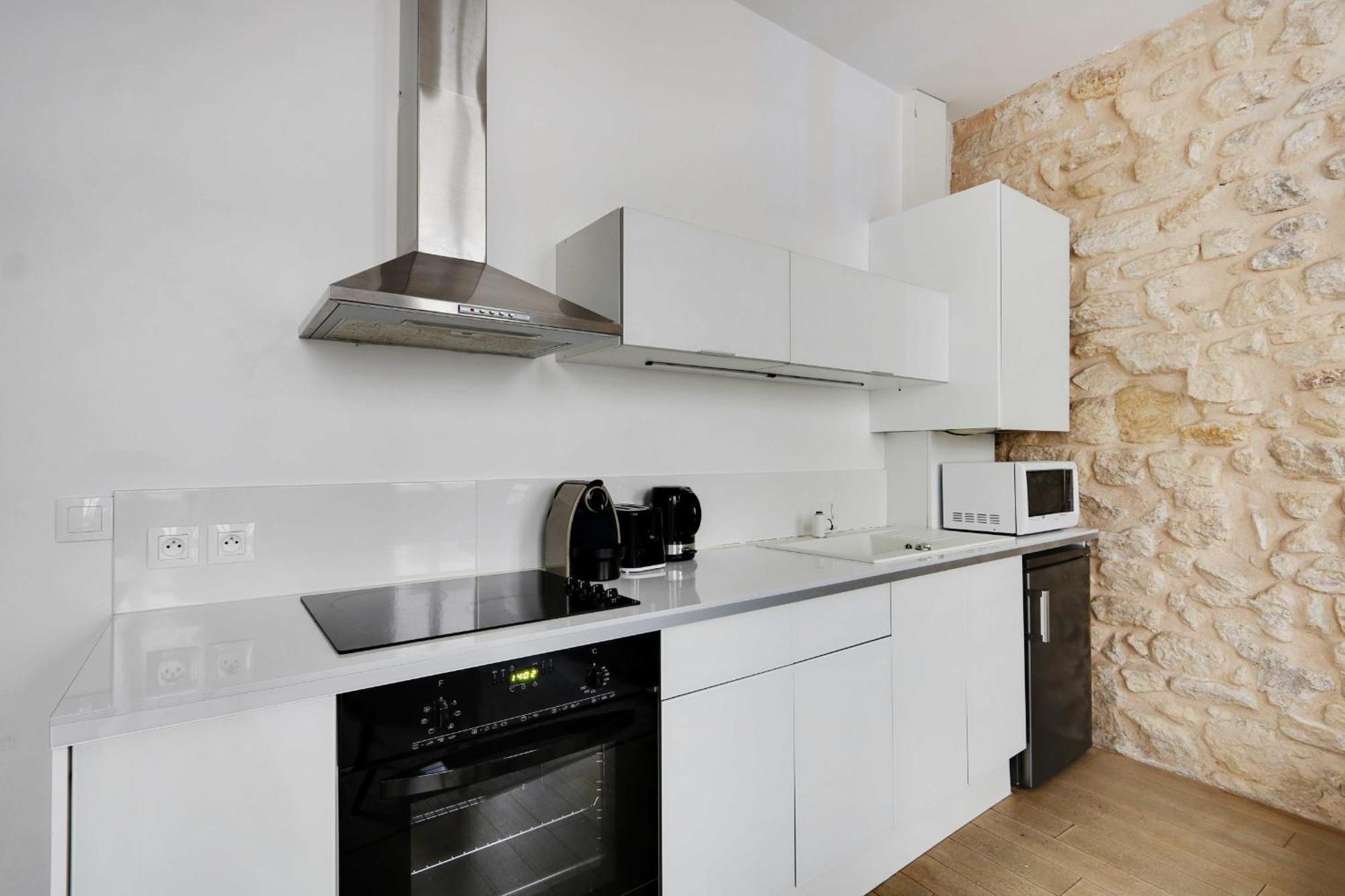 Appart Confortable -1Br 4P- Quartier Beaubourg Paris Luaran gambar